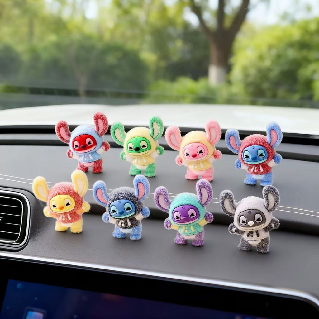 New plush toy quirky Star-Chi blind box featuring Star-Chi figurine, cute cartoon doll, lovely car-mounted tabletop decoration, gift.